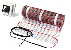 DEVI DEVImat DEVIcomfort DTIR 150 Fußbodenheizung Dünnbett SET mit Devireg Touch - Bild 1 von 3