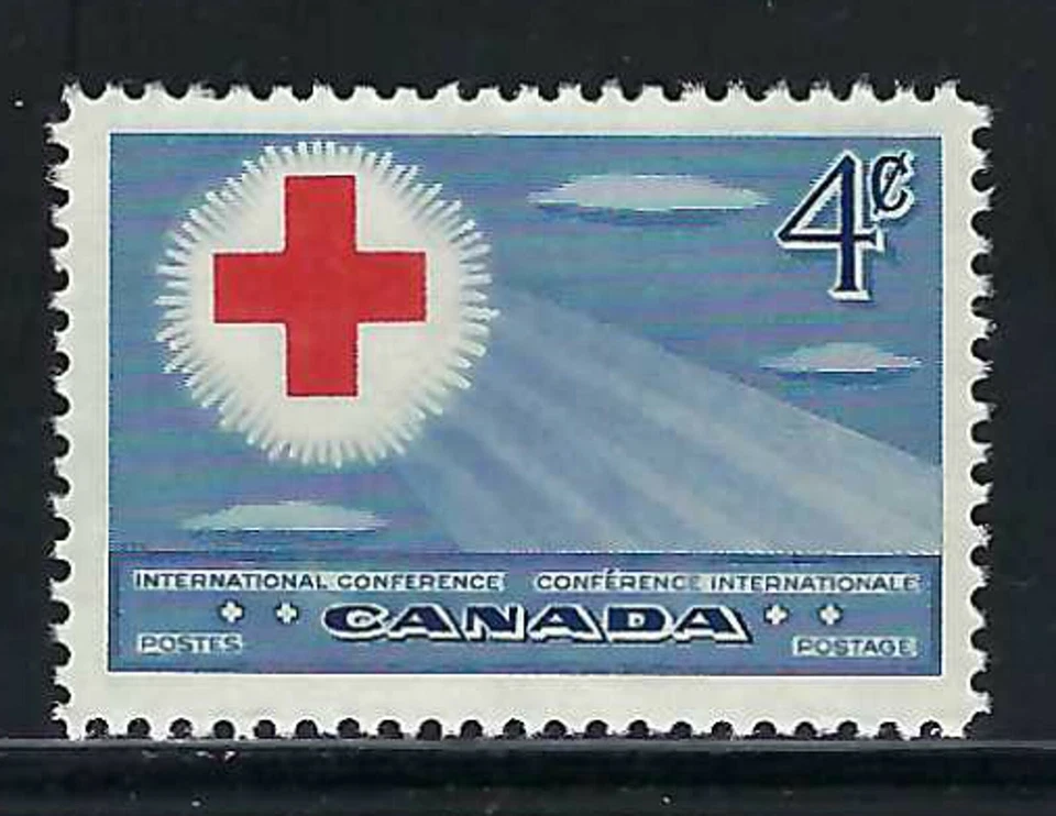 CANADÁ - SCOTT 317 - MUY BUEN ESTADO - CONFERENCIA DE LA CRUZ ROJA - 1952 Foto 1 de 1