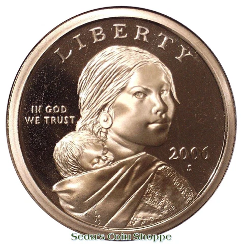 2006 S Sacagawea Sac Native American Dollar $1 Gem Cameo Proof Ships Free! Cover