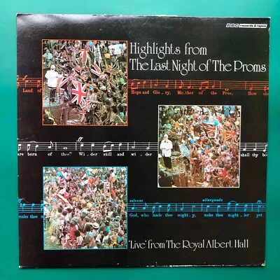 Groves LAST NIGHT OF THE PROMS 1974 Highlights LP Cormac Rigby BBC Symphony NM Foto 1 de 4