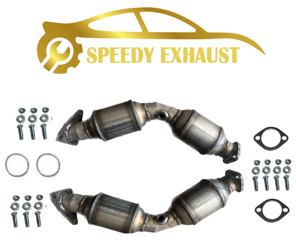 2013 INFINITI FX37 3.7L AWD DIRECT FIT DRIVER & PASSENGER CATALYTIC CONVERTERS - Image 1 of 1