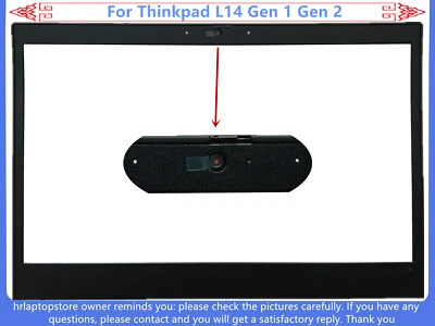 Nuevo Para Lenovo Thinkpad L14 Gen 1 Gen 2 LCD Bisel Marco Cubierta Frontal 5B30S73474 Foto 1 de 4