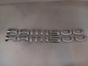 02 03 04 05 06 07 08 DODGE RAM 1500 OEM CHROME SIDE DOOR EMBLEM LOGO BADGE - Picture 1 of 24
