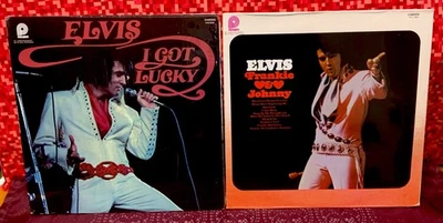 1975-1976 Elvis Presley “I Got Lucky-Frankie ❤️ Johnny” Pickwick 2-LP (Sealed) - Image 1 of 4