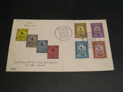 Turkey 1963 FDC cover *35376 - Image 1 of 2