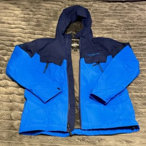 Marker 3 In 1 Ski Jacket Blue Mens Medium Protective Snow Apparel - Picture 1 of 11