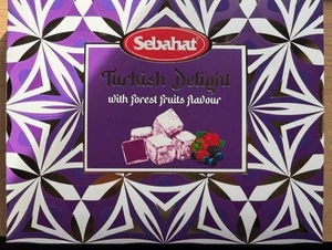 Sebhat Original Turkish Delight Forest Fruit Flavour 540g Gift Box - Picture 1 of 3
