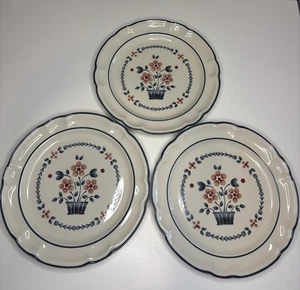 VTG Hearthside Cumberland Brambleberry Dinner Plates 10-1/2” Stoneware Set Of 3 - Picture 1 of 8