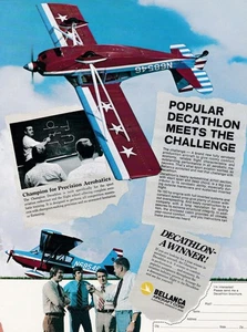 1973 Decathlon Aircraft Ad 8/8/2025z - Picture 1 of 1