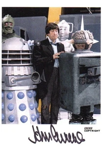 Autógrafo de Doctor Who: Tarjeta de fundición firmada genuina de John Levene - Imagen 1 de 1