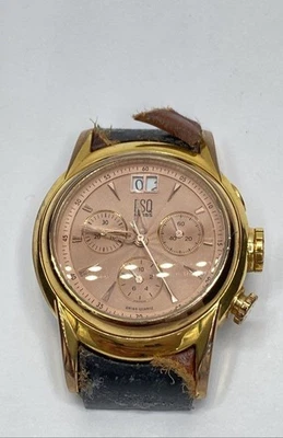 Reloj Mujer ESQ Swiss 38mm WR Cronógrafo Tono Dorado Cuarzo (SOLO ESTUCHE) 60g Foto 1 de 4