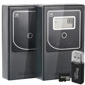 Retail People Counter Visitor Traffic Counter Battery Operated LCD Display Black - Picture 1 of 2