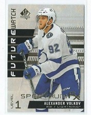 2019-20 SP Authentic ALEXANDER VOLKOV Future Watch Spectrum LEVEL 1