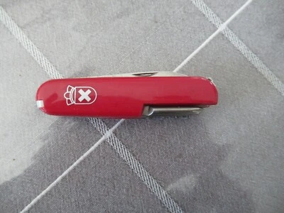 Faca de bolso (estilo suíço) e suporte de couro Maxam - Imagem 1 de 4