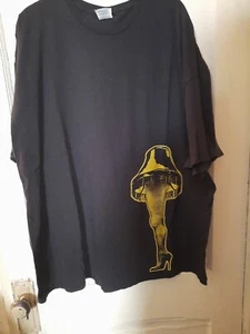 Christmas Story Bein Lampe schwarzes T-Shirt - Herrengröße 3XL - Bild 1 von 5