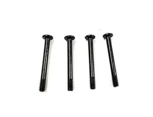 4x Computer PC Case Cooling 30mm Fan Mount Screws Black for Fans 60mm 80mm 120mm - Picture 1 of 5