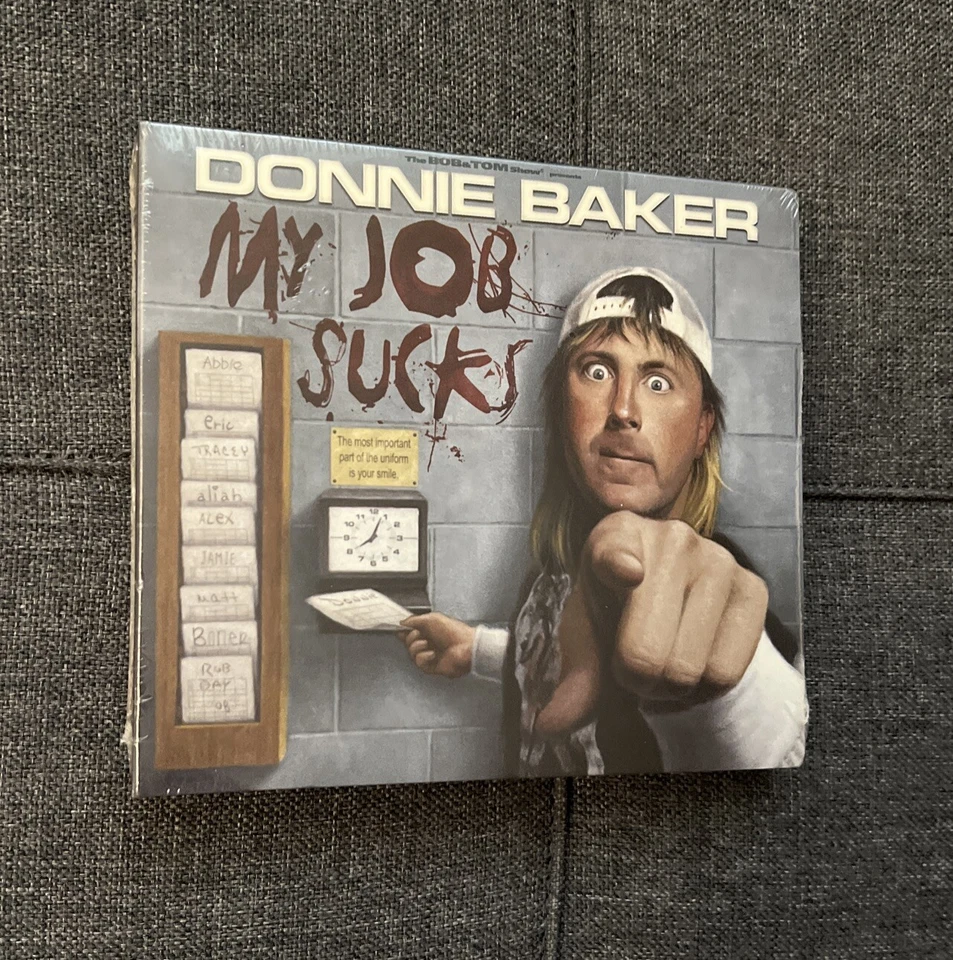 Donnie Baker My Job Sucks The Bob & Tom Show Presents 3 Disc CD