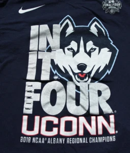 Maglia University of Connecticut Huskies 2018 donna basket finale quattro Nike - Foto 1 di 4