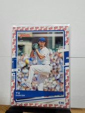 YU darvish 2020 Donruss 100 EMOJI /100
