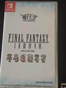 FINAL FANTASY I II III IV V VI REMASTERED COLLECTION PIXEL NINTENDO SWITCH - Imagen 1 de 2