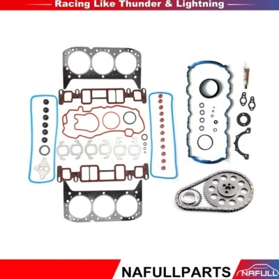 Juego completo de juntas y cadena de distribución 4,3 L para Chevrolet Express 1500 LS 1999-2006 Foto 1 de 4