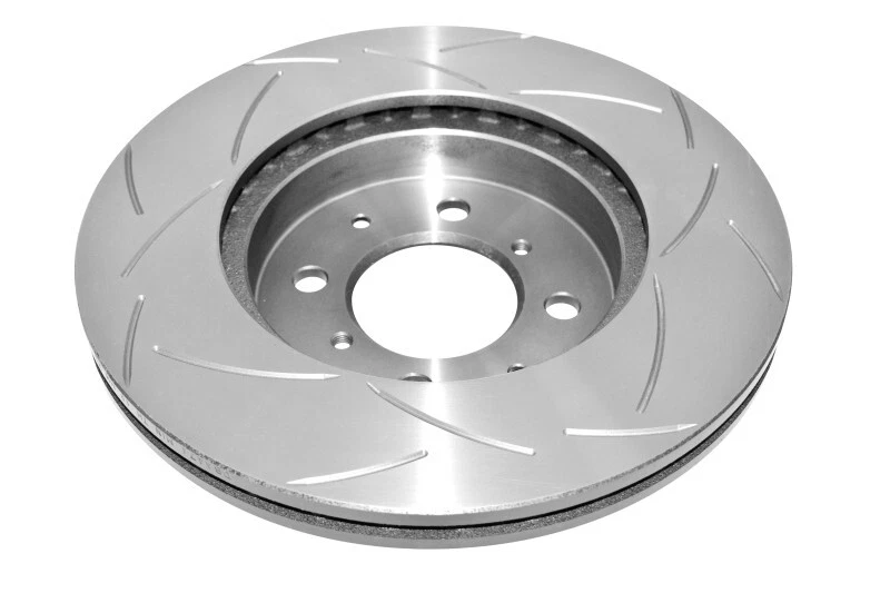 DBA FITS 90-01 Integra 93-05 Civic Front Slotted Street Series Rotor 4 Lug Only - Image 1 of 1