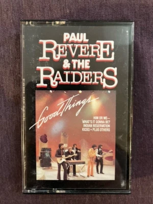 PAUL REVERE AND THE RAIDERS GOOD THINGS 1987 CASSETTE CBS EXCELLENT CONDITION - Image 1 of 4