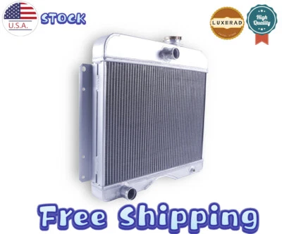 RADIADOR ALUMINIO 3 FILAS/NÚCLEO PARA JEEP Willys Core 1946-1964:13 3/4" x 19 3/4"  Foto 1 de 4