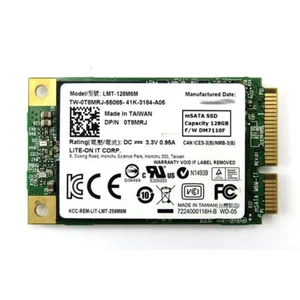 Dell 0T8MR Internal laptop 128GB SSD MPN LMT-128M6M with caddy - Picture 1 of 1