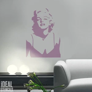 Marilyn Monroe Plantilla Reutilizable Decoración Hogar Arte Craft Camiseta Paint - Imagen 1 de 6