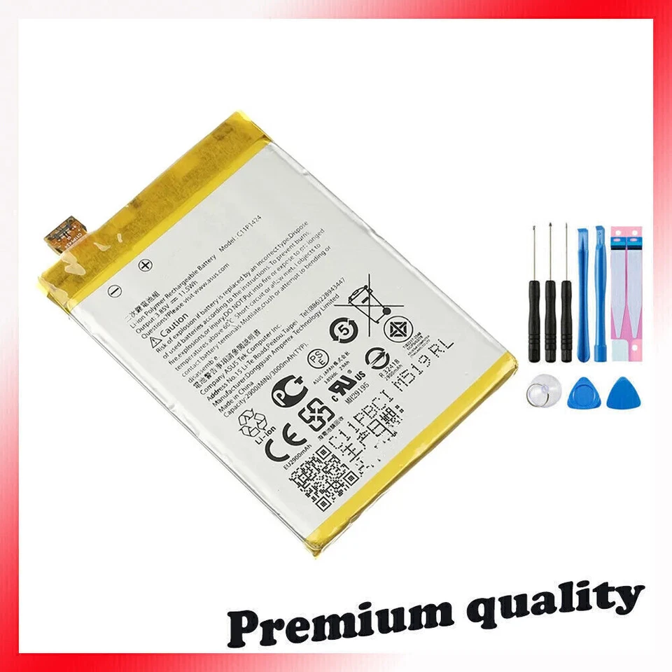 C11P1424 4800mAh Battery For Asus Zenfone 2 ZE551ML ZE550ML 5.5 inch + Tools - Image 1 of 1