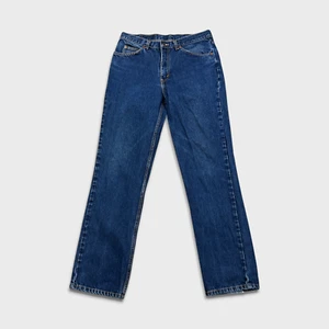 Pantalones de mezclilla vintage 2004 Levi's Jeans para hombre 34x33 azul naranja lengüeta lavado medio - Imagen 1 de 10