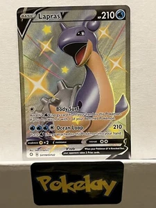 Pokémon TCG Lapras V Shining Fates SV110/SV122 Holo Shiny Holo Rare - Bild 1 von 3