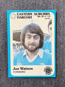 1978 Scanlens Phillips Soccer League #58 Joe Watson Eastern Suburbs Hakoah
