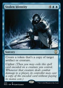 MTG - STOLEN IDENTITY - New Capenna Commander (R) - Picture 1 of 1