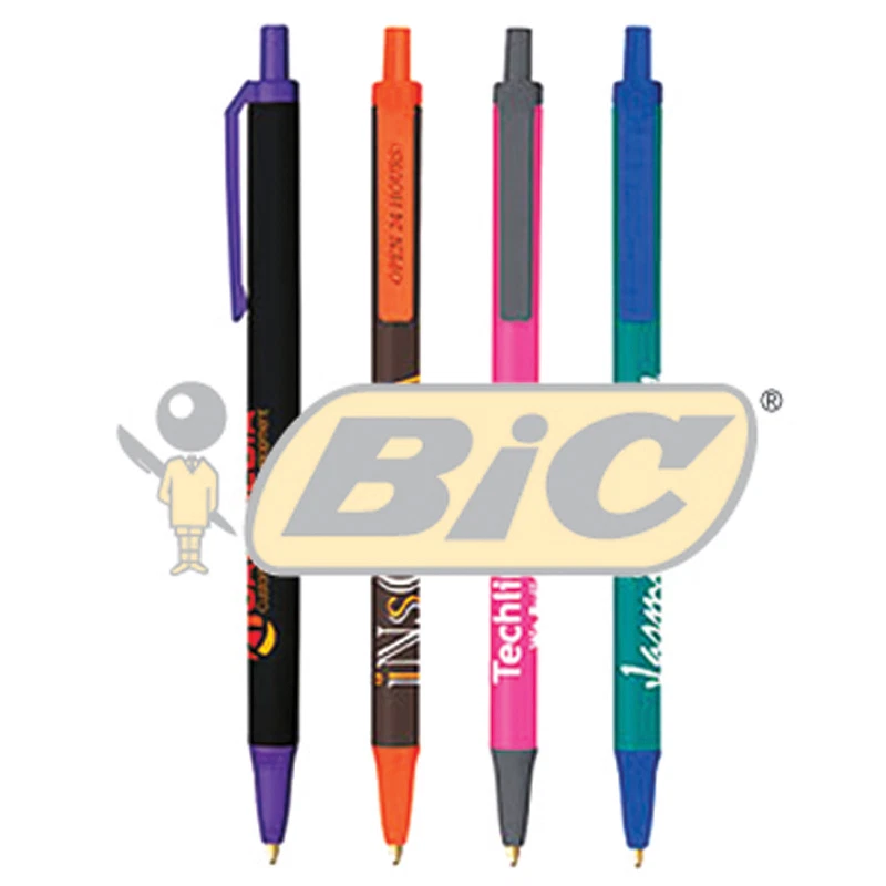 1000 bolígrafos BIC® Clic Stic impresos personalizados - bolígrafo promocional. Foto 1 de 1