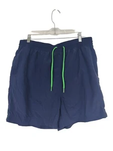 Vintage Polo Ralph Lauren Mesh Lining Blue Colored Pony Swim Trunks Men's XL - Picture 1 of 5