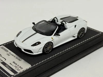 1/43 Tecnomodel Ferrari 430 Scuderia Spider 16M In White 20 pcs T-MI25AX  BK193 - Image 1 of 4
