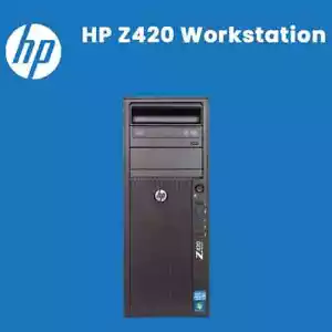 GAMING PC HP Z420 Workstation 8CORE E5-2690 64GB 1TB SSD GTX745 WIFI WIN 10 - Picture 1 of 11