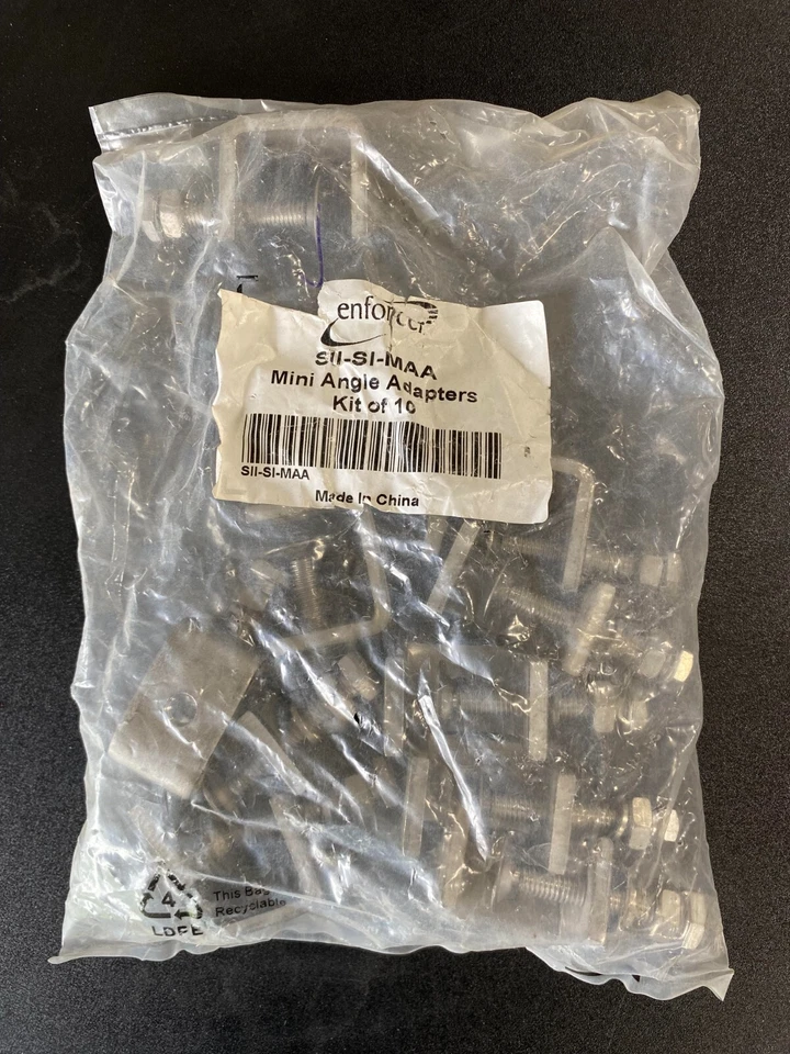 MINI ANGLE ADAPTERS STAINLESS STEEL SIGNAL INSIDE ENFORCER 10 PACK - Image 1 of 1