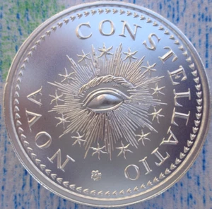 2 oz. 1783 NOVA CONSTELLATIO Coin Tribute Thick BU rounds .999 fine silver - Picture 1 of 5