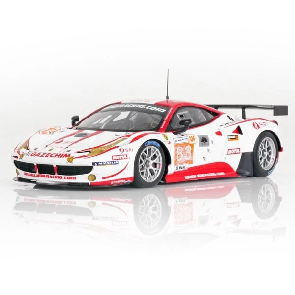 Minichamps 1:43 FERRARI 458 ITALIA GTE PRO JMB RACING 24H LE MANS 2012 FUJIMI Foto 1 de 3