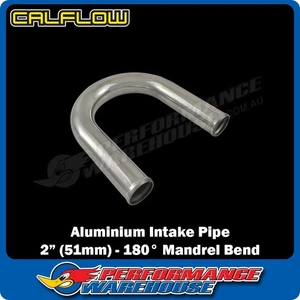 180° 2 Inch (51mm) Mandrel Bend - Aluminium Intake Intercooler Pipe - Picture 1 of 2