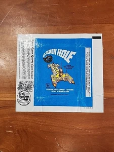 Vintage The Black Hole 1979 EMPTY Topps Wax Wrapper From Walt Disney  - Picture 1 of 4