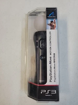 Sony PlayStation Move Motion Controller - Black (CECH-ZCM1U) NEW FACTORY SEALED  - Image 1 of 4