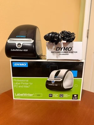 Impresora térmica directa Dymo LabelWriter 450 - Monocromo - Impresión de etiquetas Foto 1 de 4