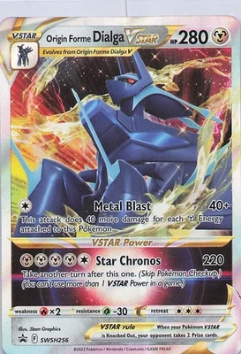Origin Forme Dialga VSTAR Promo SWSH: Sword & Shield Promo Cards SWSH256 NM Holo - Image 1 of 2