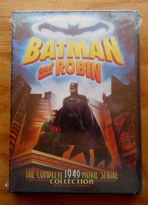 NEW   Batman & Robin-The Serial Collection 1949 DVD 2-Disc Foto 1 de 2