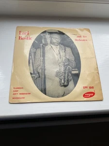 Earl Bostic and his orchestra ep vinyl record Vogue record label - Picture 1 of 5