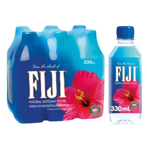 FIJI Natürliches Artesisches Wasser 330 ml/11,15 flüssige Unzen Flasche (6er Pack) - 100 % Re - Bild 1 von 6
